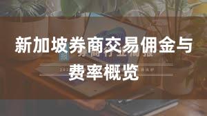 新加坡券商交易佣金与费率概览