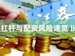 杠杆与配资风险速览 li
