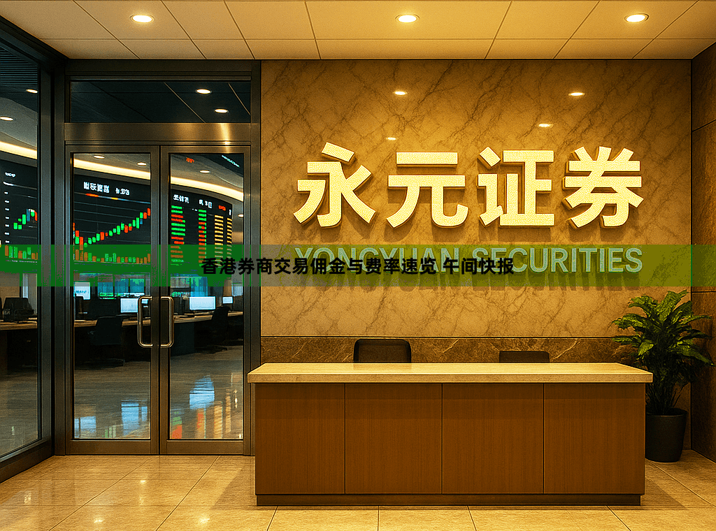 香港券商交易佣金与费率速览 午间快报